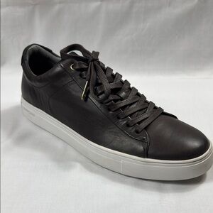 Men's Brown Leather Sneakers